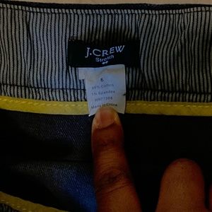 J Crew Mid Skirt Size 6 Dark Blue